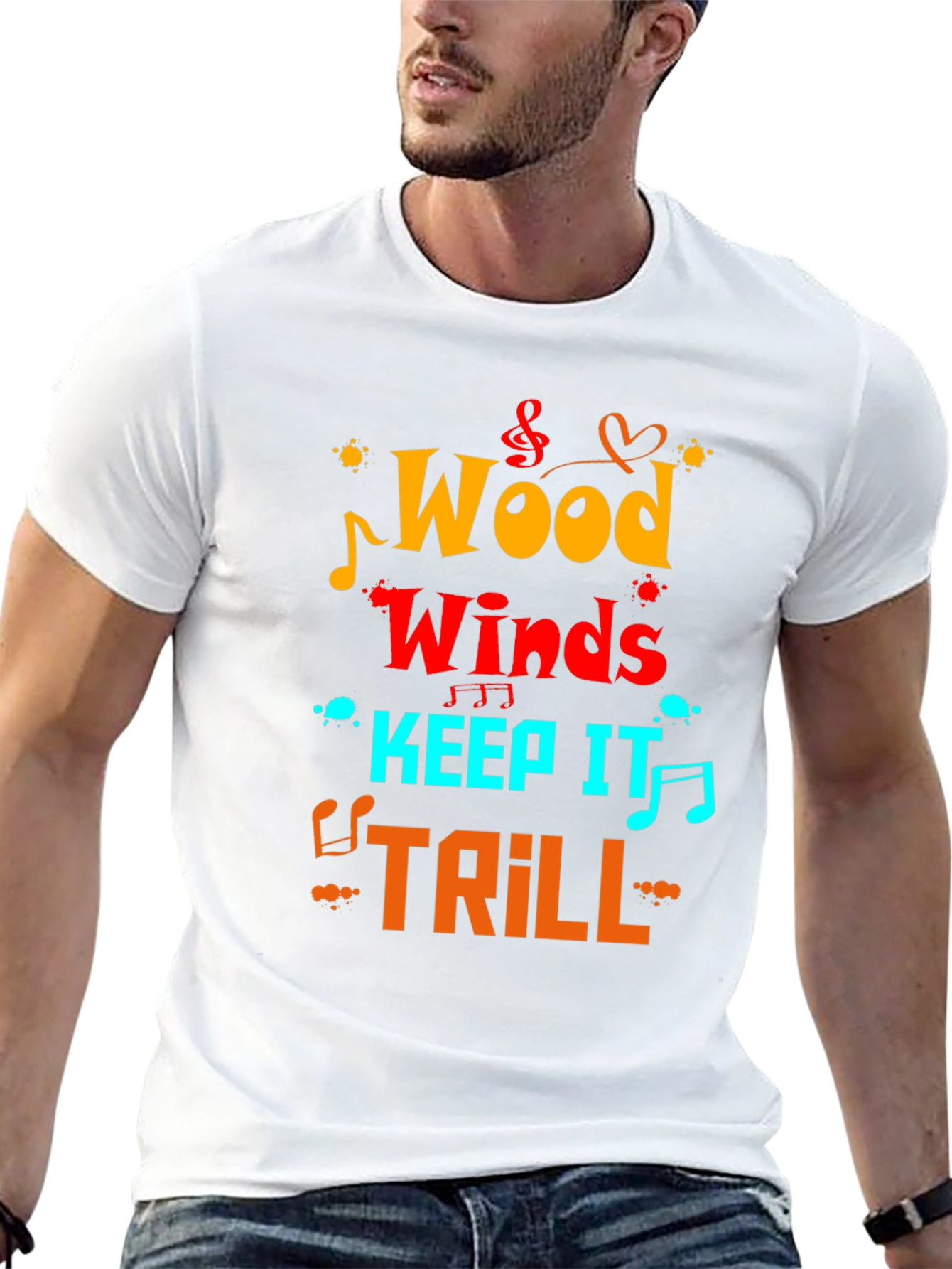 Woodwinds Keep It Trill Music T-Shirt