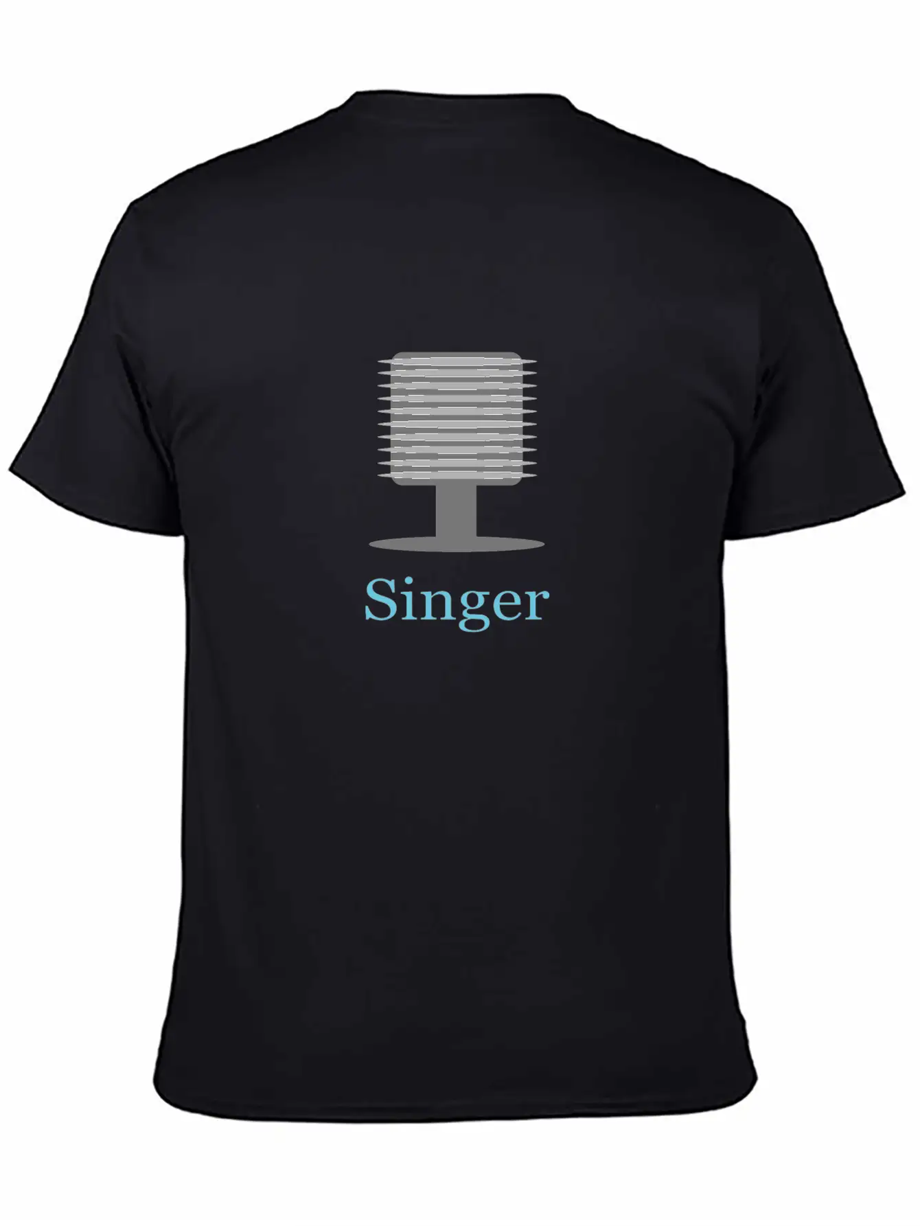 Vocal Microphone For Him Classic Fit Graphic Tee For Daily Comfort – Unisex Cotton Shirt
