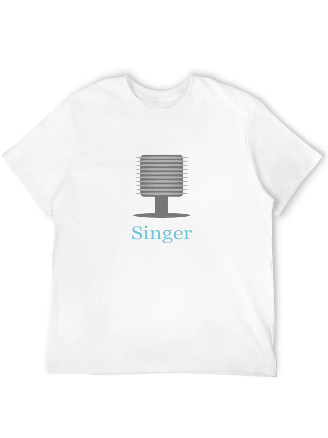 Vocal Microphone For Him Classic Fit Graphic Tee For Daily Comfort – Unisex Cotton Shirt