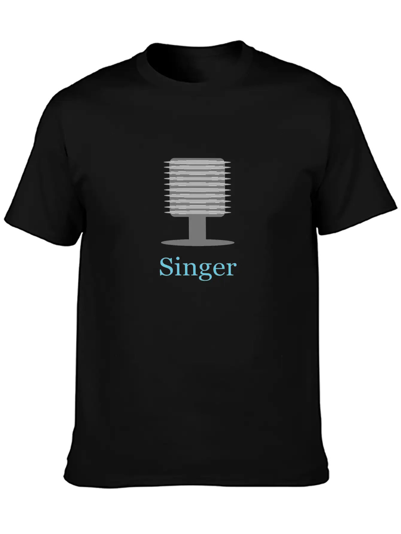 Vocal Microphone For Him Classic Fit Graphic Tee For Daily Comfort – Unisex Cotton Shirt