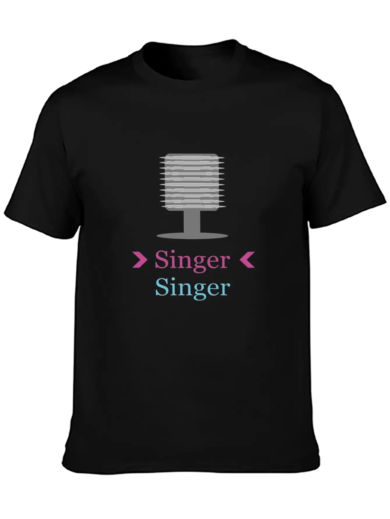 Vocal Micropohne Only For Her Unisex Casual T-Shirt – Clean Design For Daily Comfort