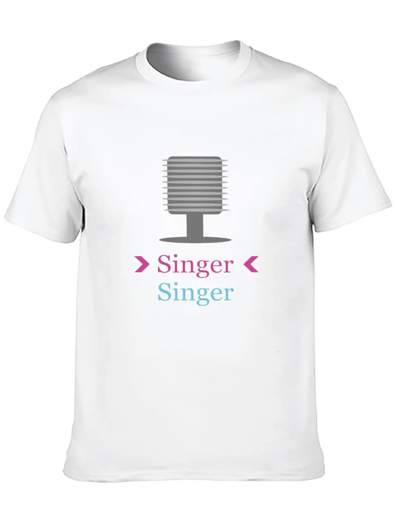Vocal Micropohne Only For Her Unisex Casual T-Shirt – Clean Design For Daily Comfort