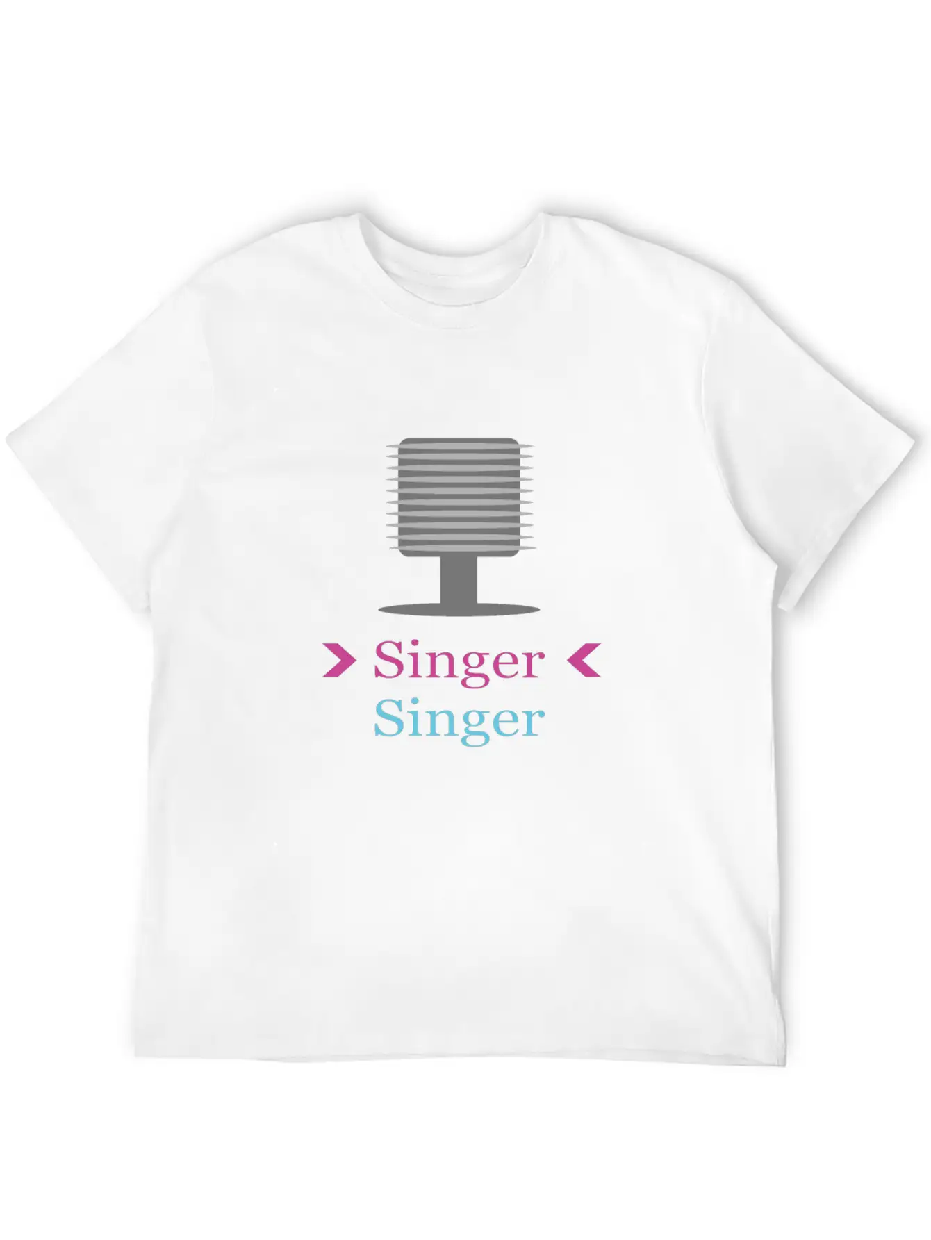 Vocal Micropohne Only For Her Unisex Casual T-Shirt – Clean Design For Daily Comfort