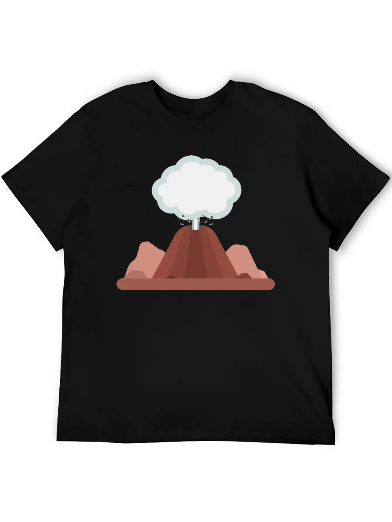 Volcano Stylish Everyday T-Shirt – Unisex Basic Cotton Tee
