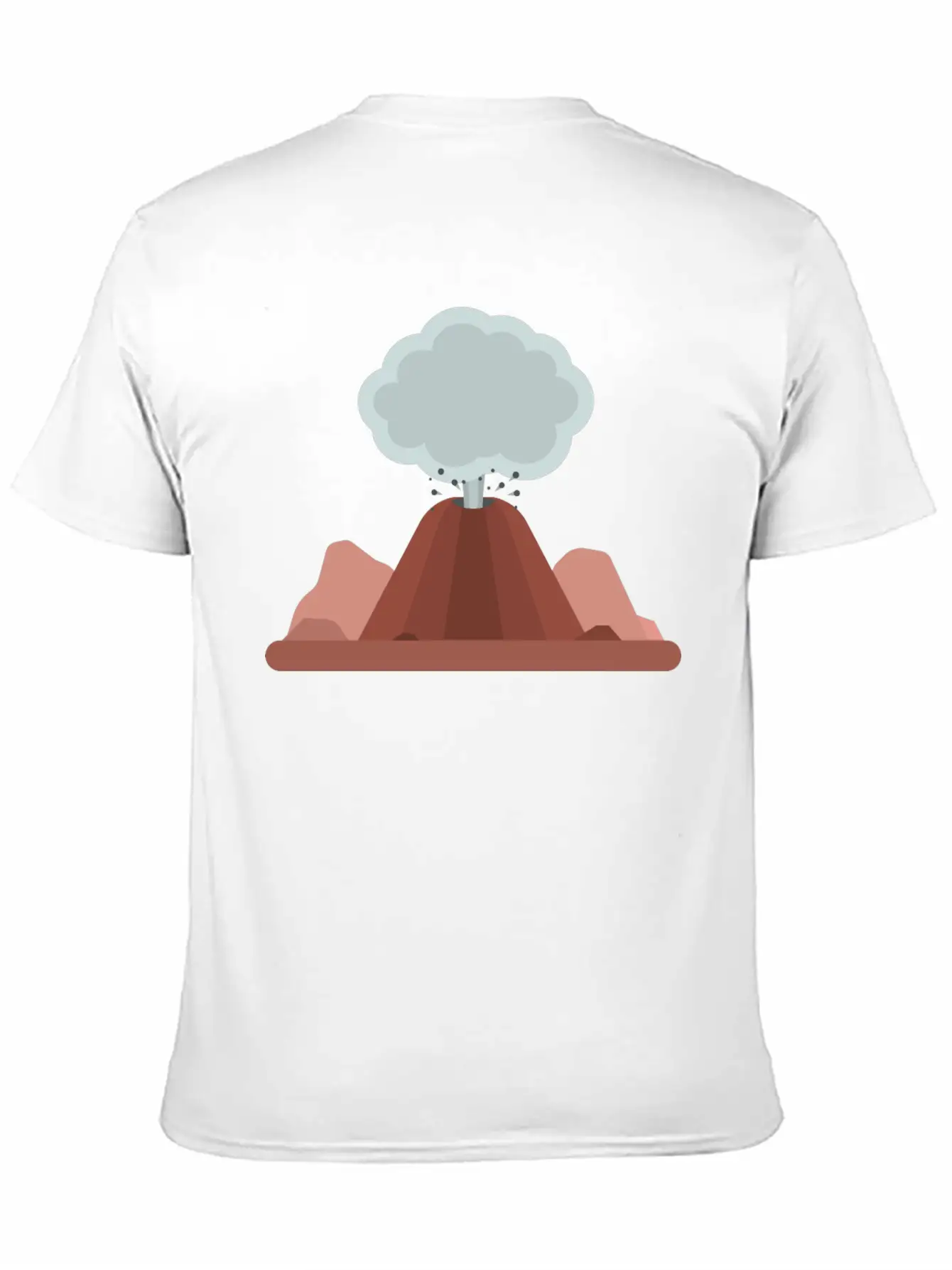 Volcano Stylish Everyday T-Shirt – Unisex Basic Cotton Tee