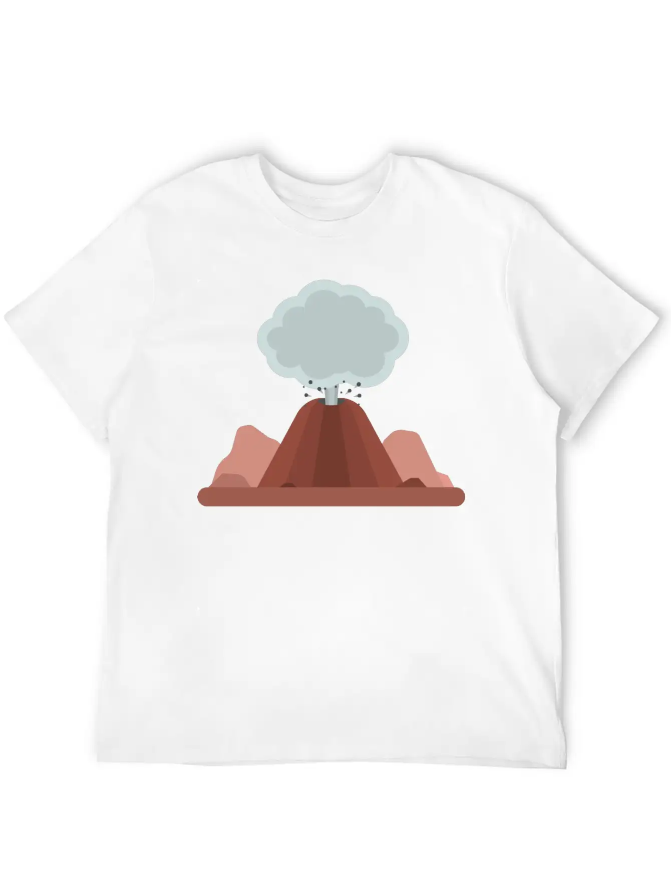Volcano Stylish Everyday T-Shirt – Unisex Basic Cotton Tee