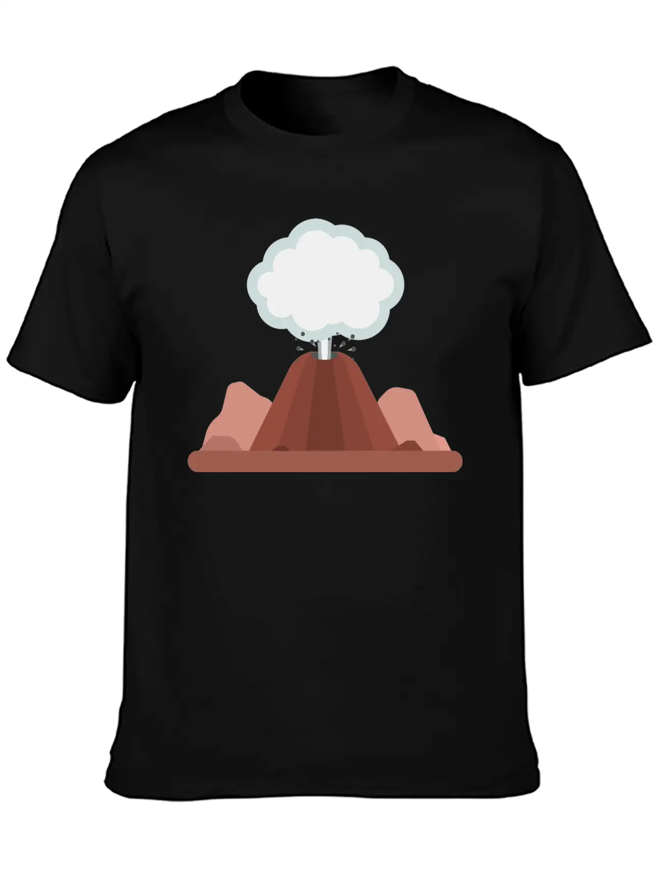 Volcano Stylish Everyday T-Shirt – Unisex Basic Cotton Tee
