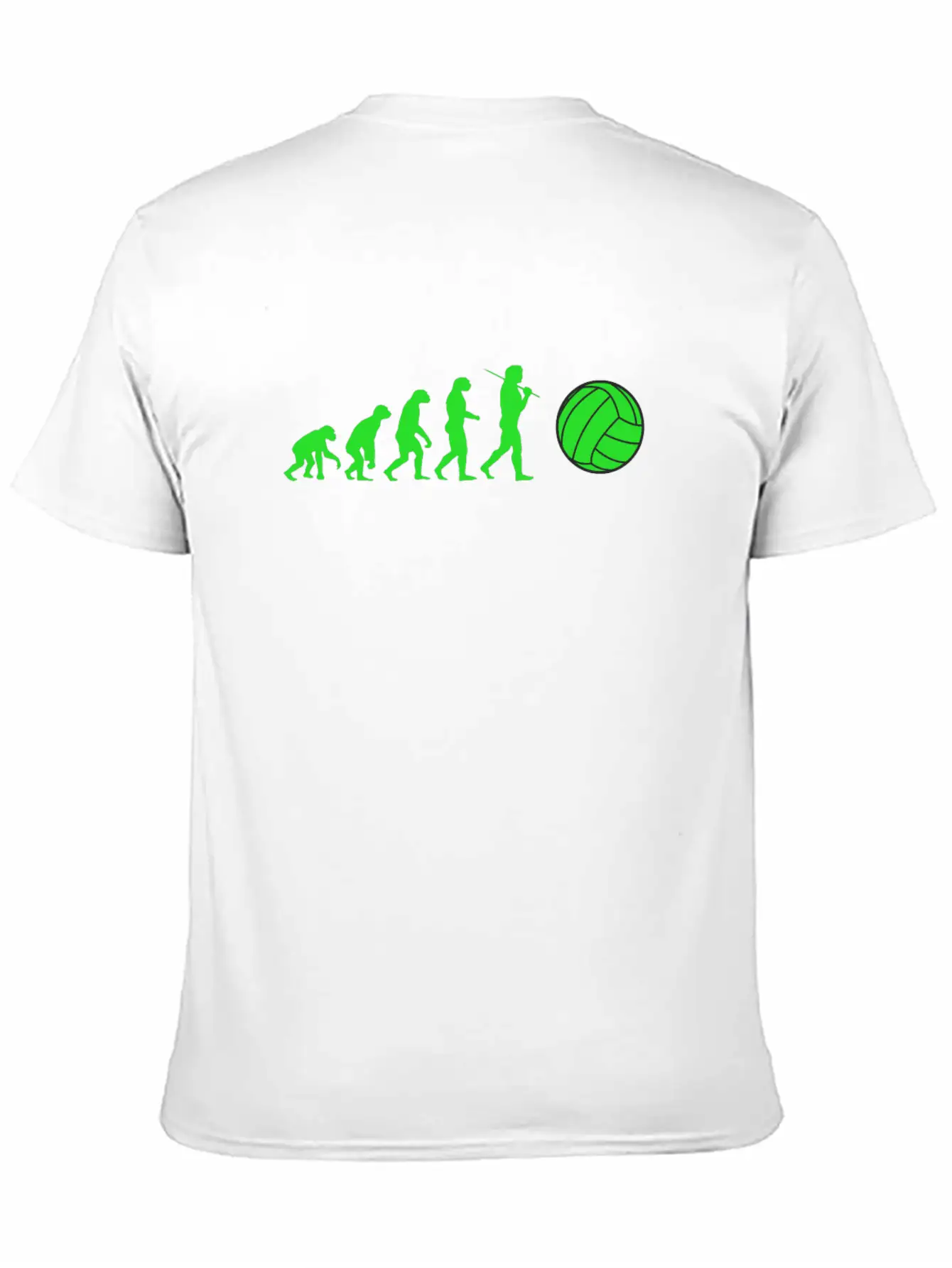 Volleyball Evolution Sport Volleyballer Ball Dig Essential Cotton Tee For Daily Outfits – Unisex Style