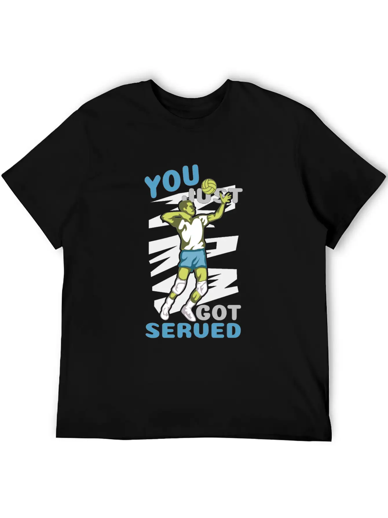 Volleyball Got Served You Champions Gift Essential Cotton Tee For Daily Outfits – Unisex Style