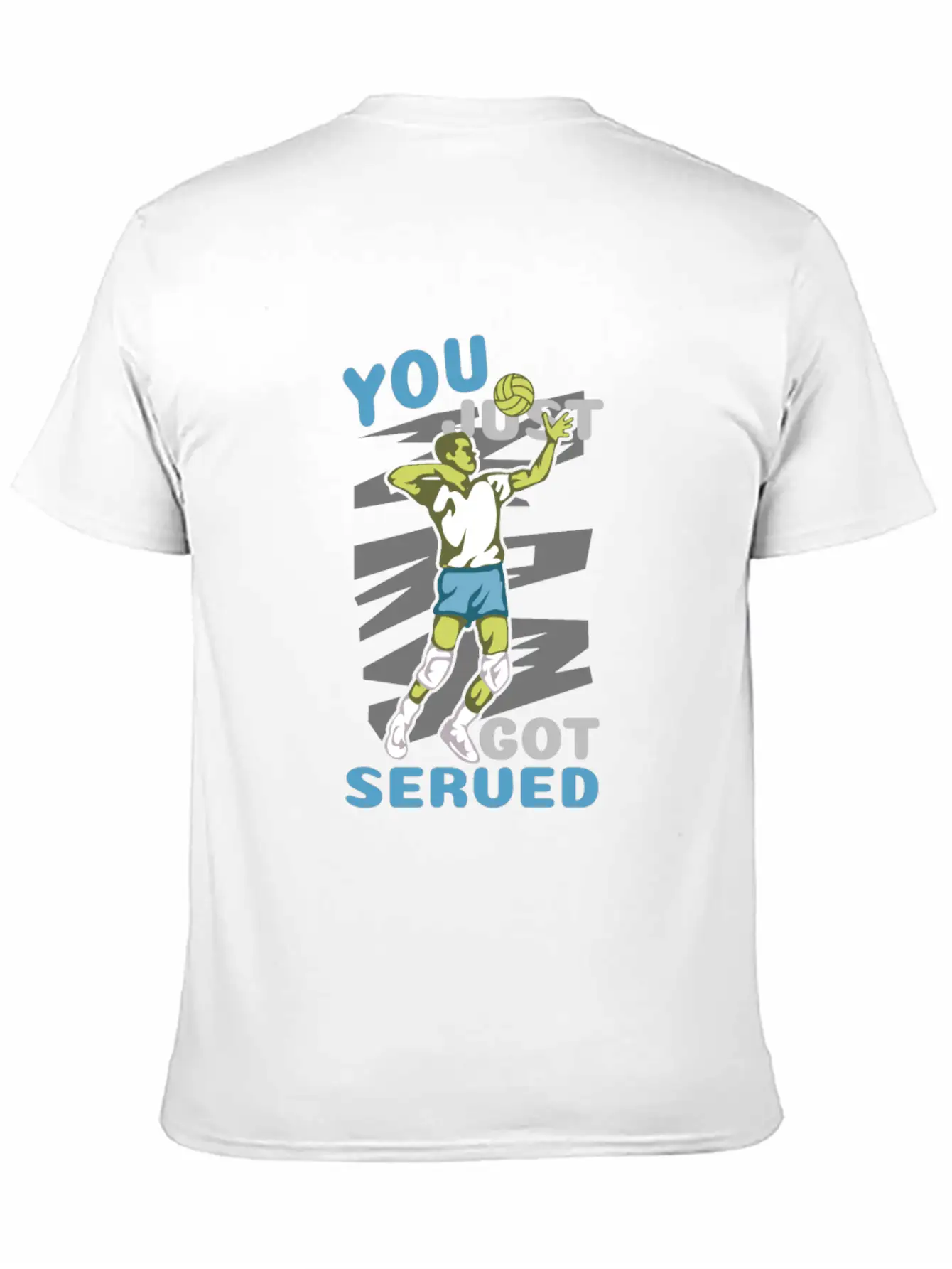 Volleyball Got Served You Champions Gift Essential Cotton Tee For Daily Outfits – Unisex Style