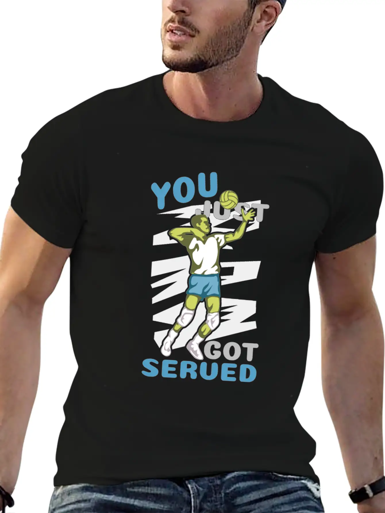 Volleyball Got Served You Champions Gift Essential Cotton Tee For Daily Outfits – Unisex Style