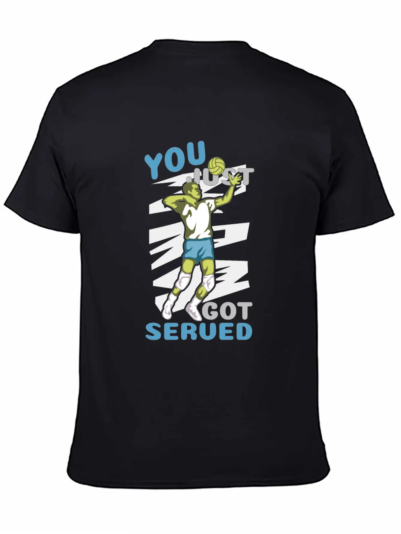 Volleyball Got Served You Champions Gift Essential Cotton Tee For Daily Outfits – Unisex Style