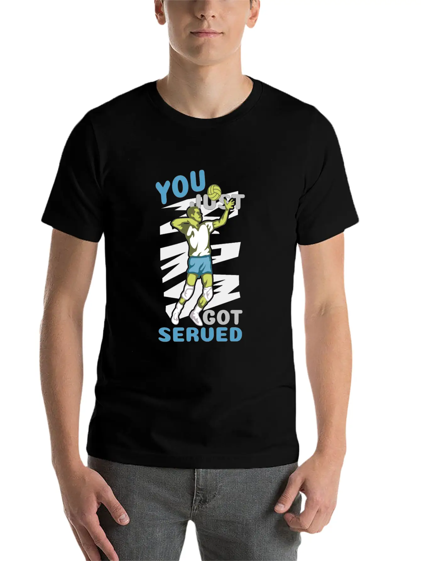 Volleyball Got Served You Champions Gift Essential Cotton Tee For Daily Outfits – Unisex Style