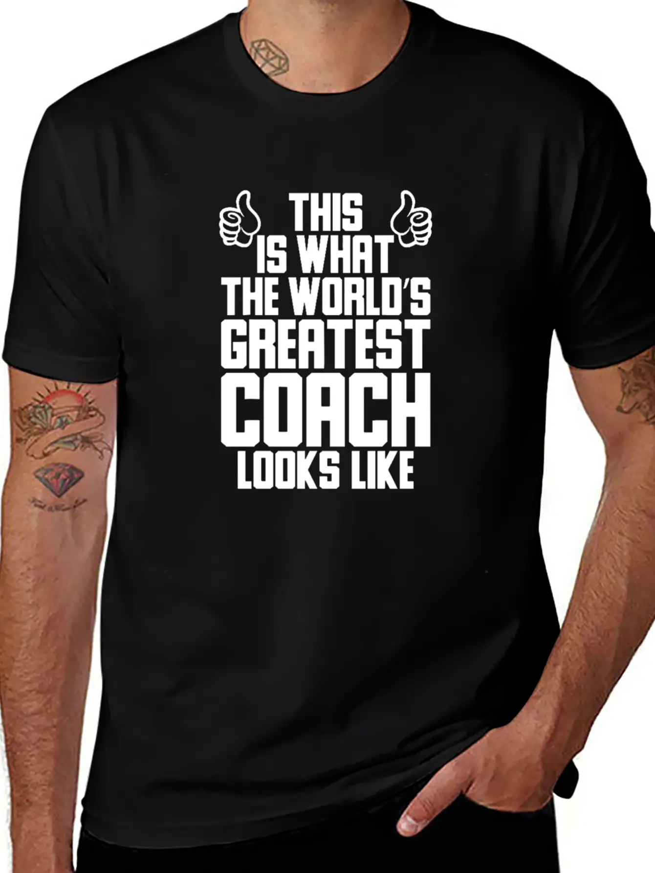Volleyball Tshirt Worlds Greatest Coach Best Coach Modern Fit Casual T-Shirt – Clean And Versatile Design