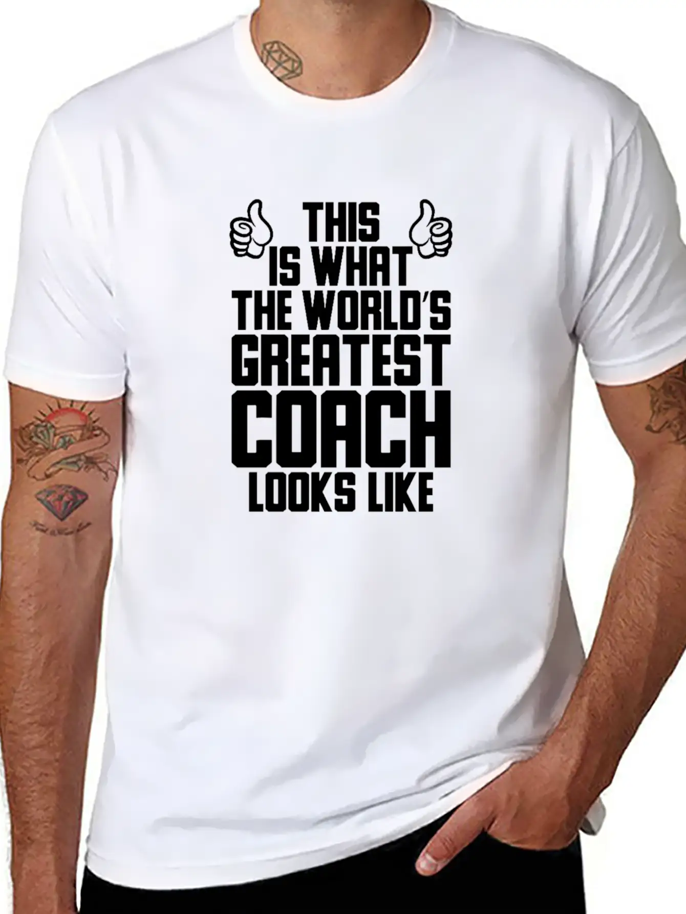 Volleyball Tshirt Worlds Greatest Coach Best Coach Modern Fit Casual T-Shirt – Clean And Versatile Design