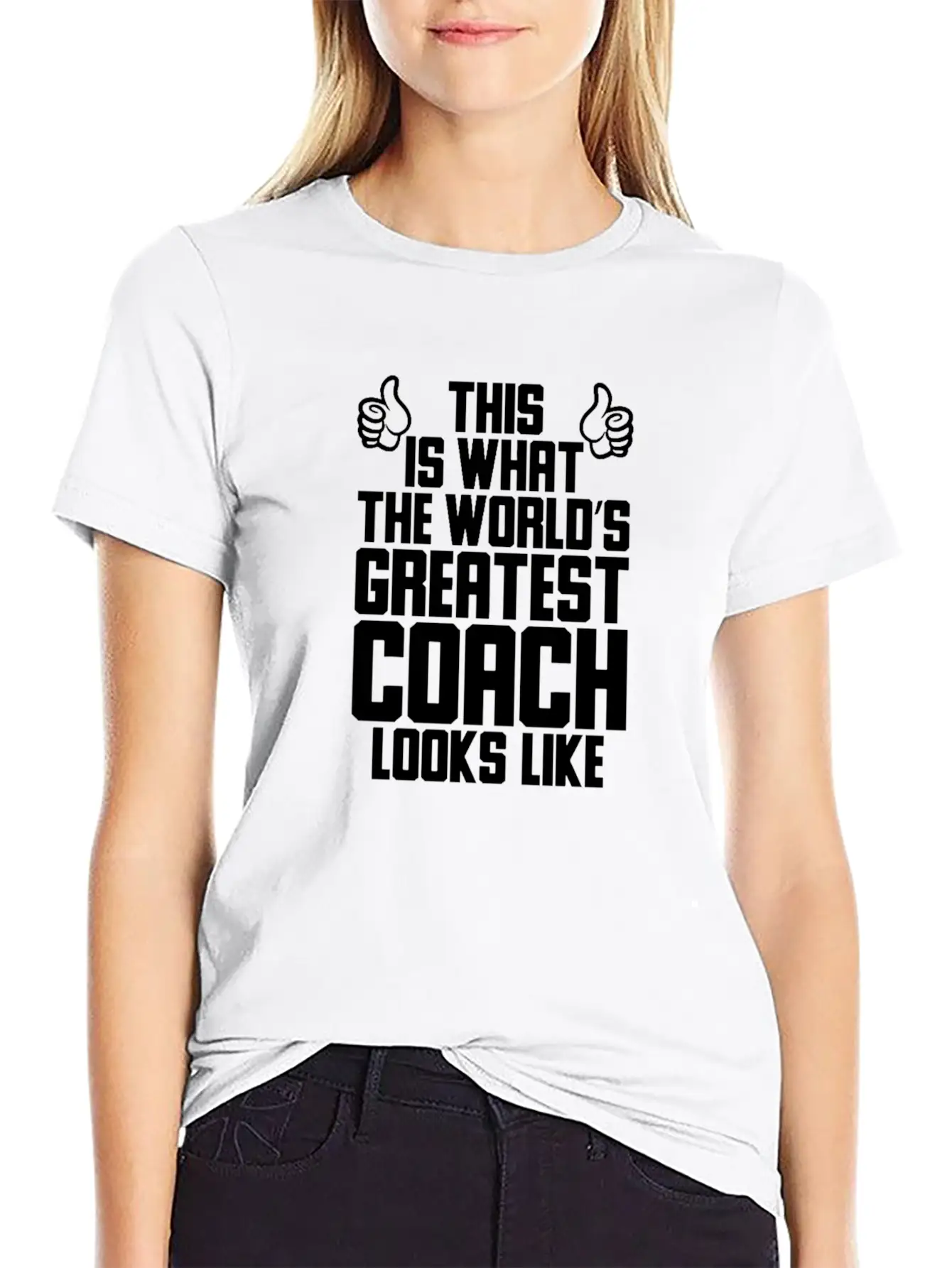 Volleyball Tshirt Worlds Greatest Coach Best Coach Modern Fit Casual T-Shirt – Clean And Versatile Design
