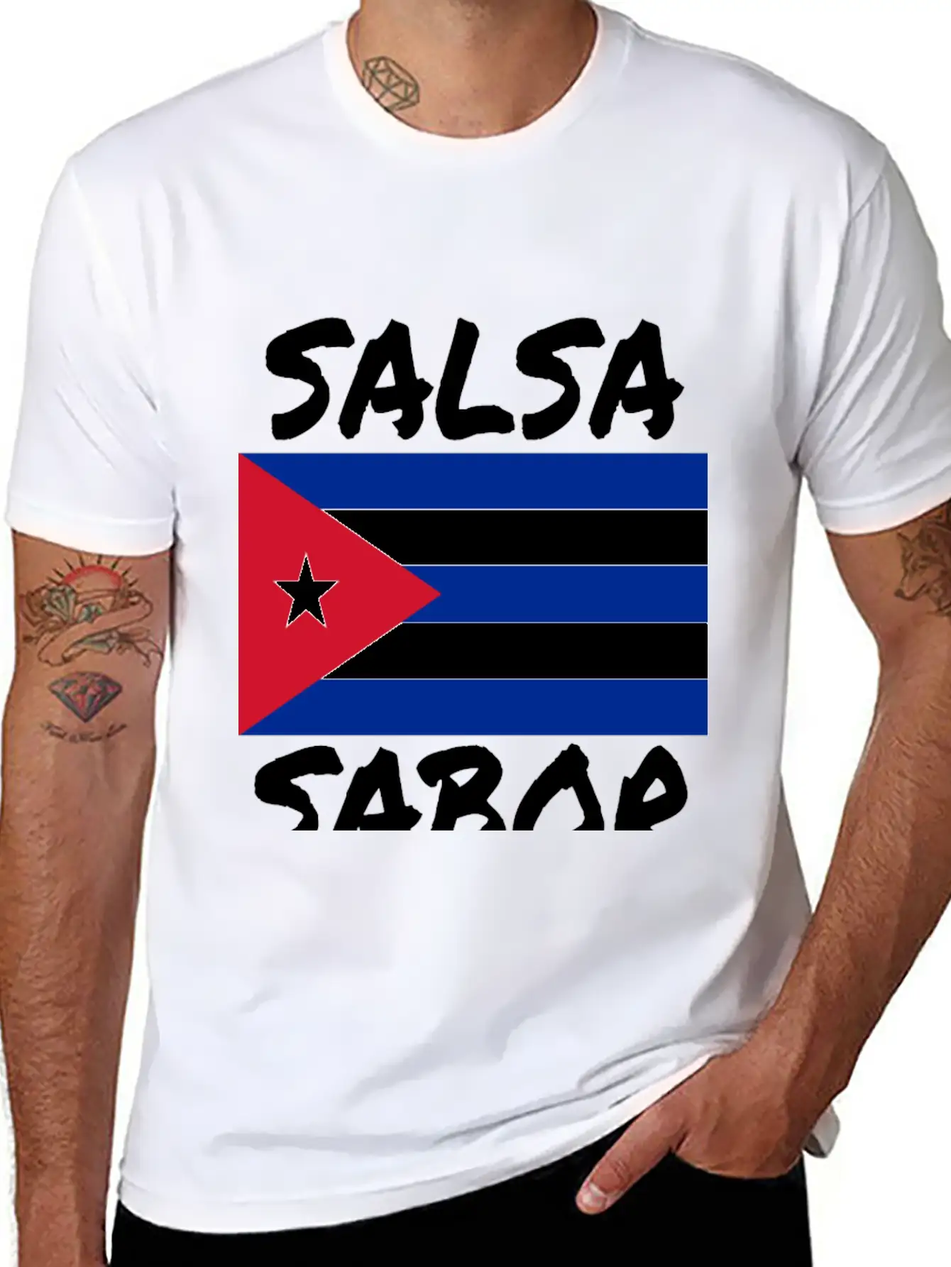 Vote Cuba Flag Stylish Everyday T-Shirt – Unisex Basic Cotton Tee