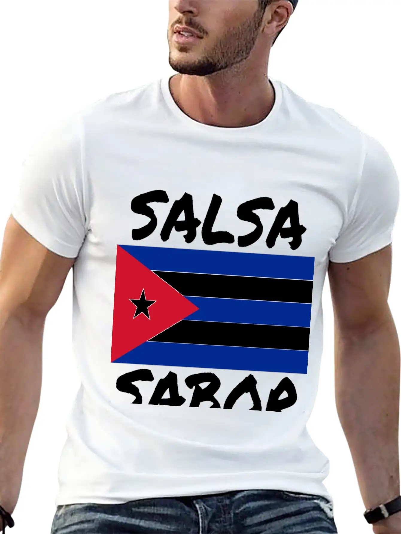 Vote Cuba Flag Stylish Everyday T-Shirt – Unisex Basic Cotton Tee