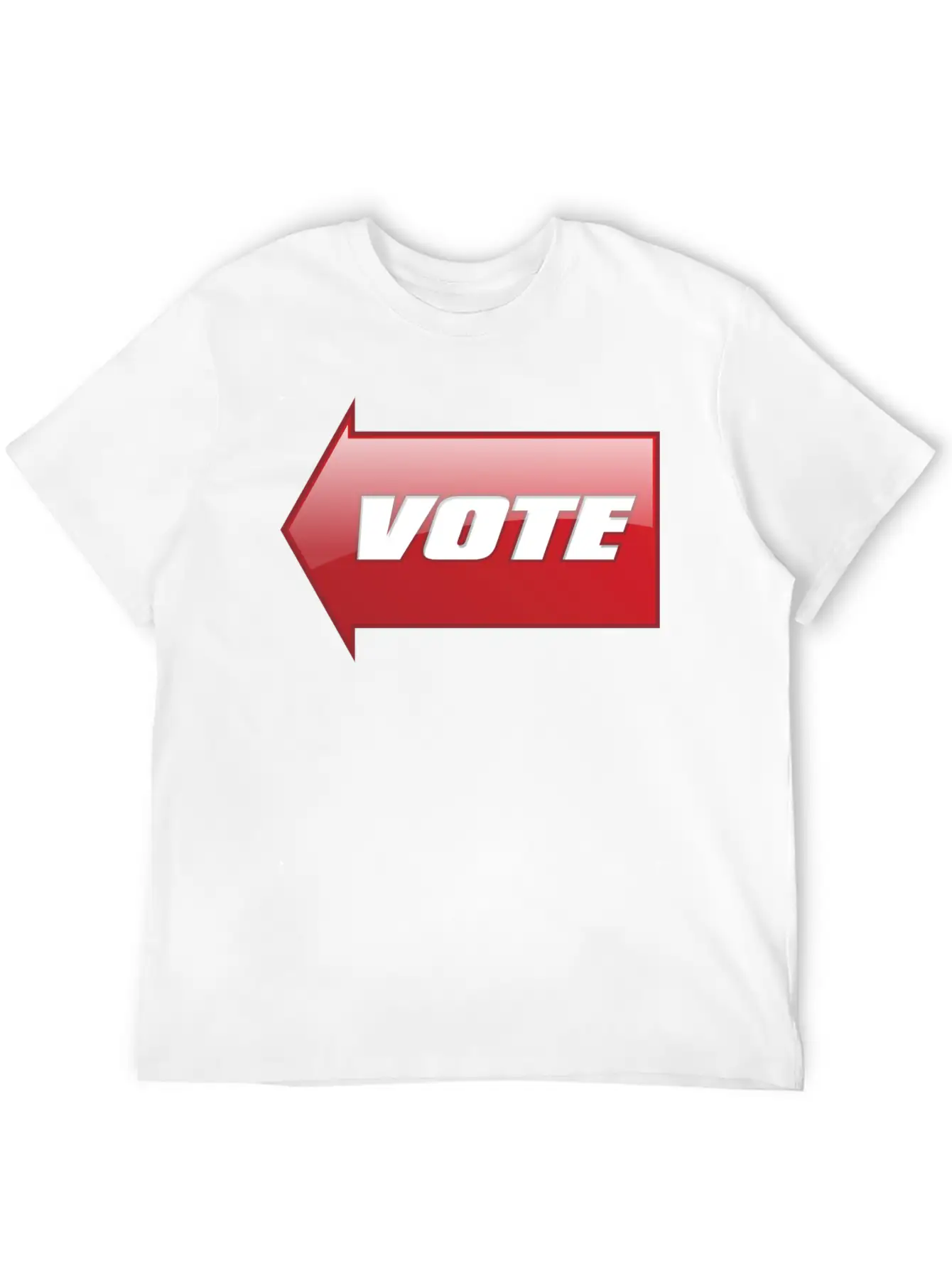 Vote Sign Classic Fit Graphic Tee For Daily Comfort – Unisex Cotton Shirt