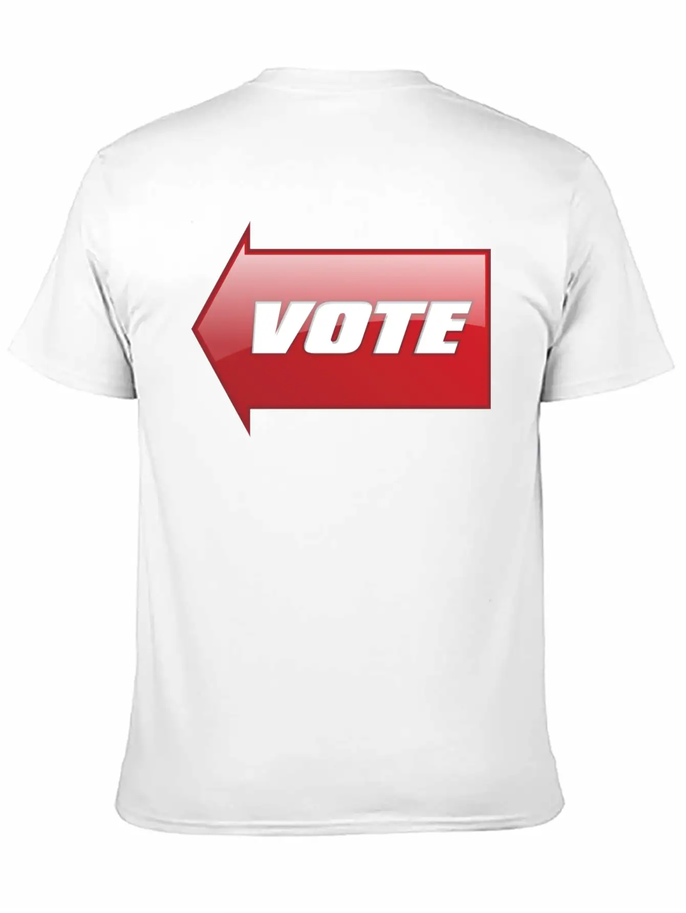 Vote Sign Classic Fit Graphic Tee For Daily Comfort – Unisex Cotton Shirt