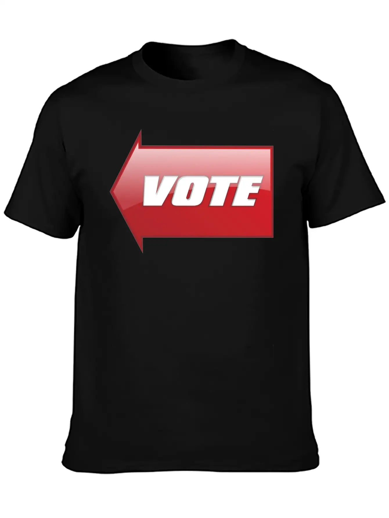 Vote Sign Classic Fit Graphic Tee For Daily Comfort – Unisex Cotton Shirt