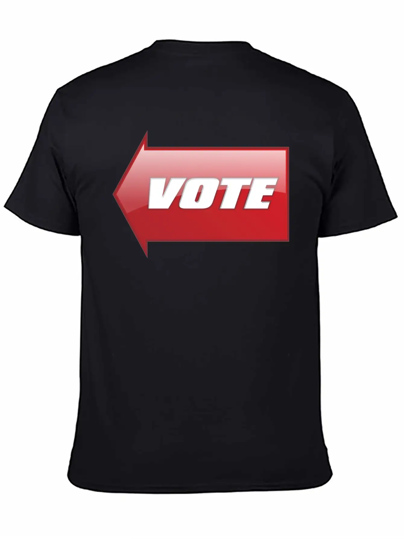 Vote Sign Classic Fit Graphic Tee For Daily Comfort – Unisex Cotton Shirt