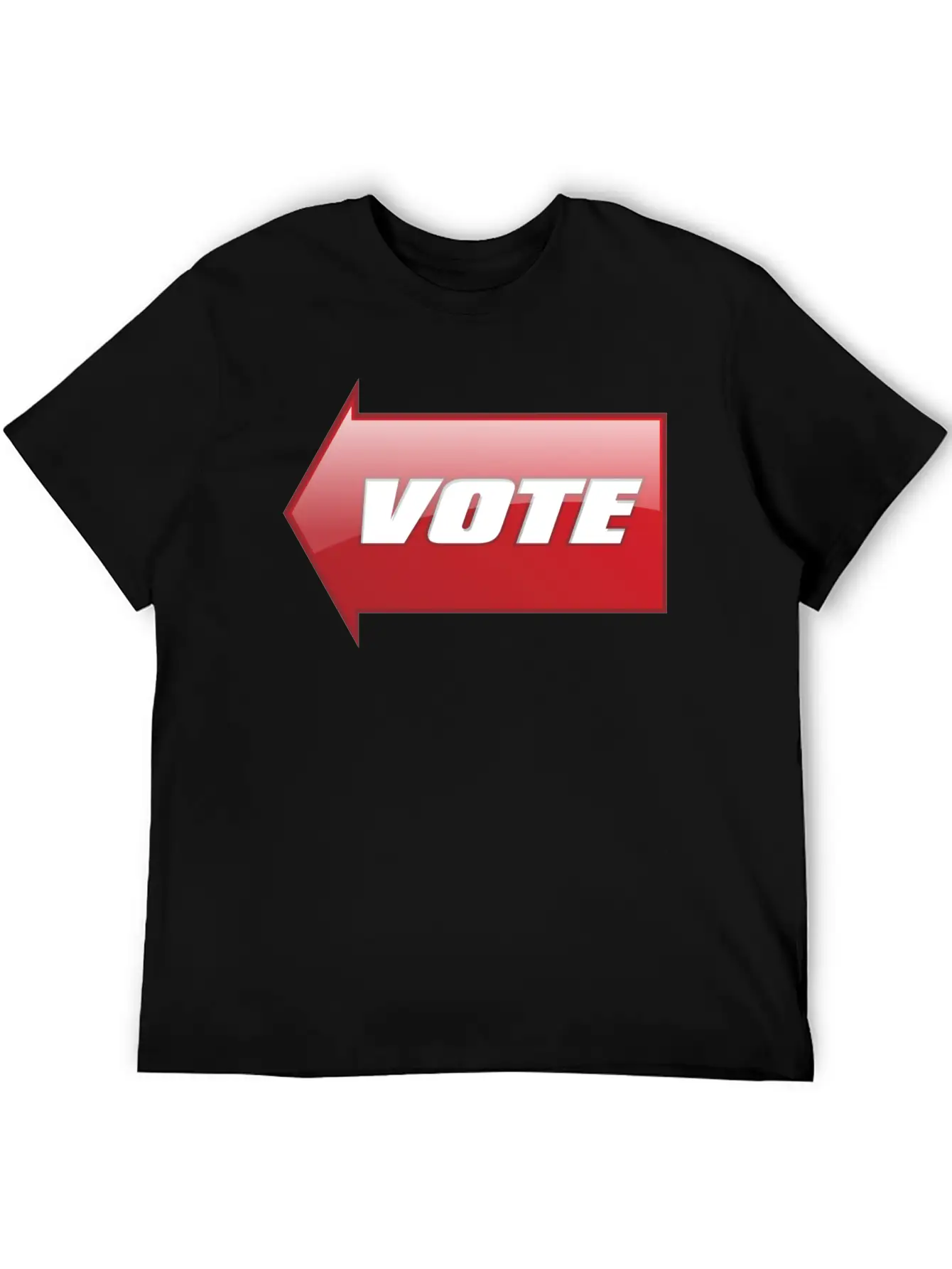Vote Sign Classic Fit Graphic Tee For Daily Comfort – Unisex Cotton Shirt