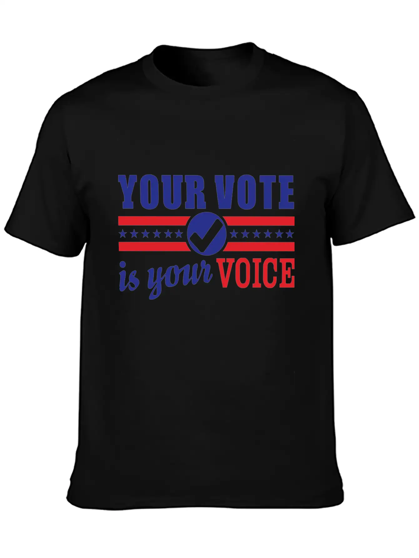 Vote Voting Elections President Voice Decision Classic Fit Graphic Tee For Daily Comfort – Unisex Cotton Shirt