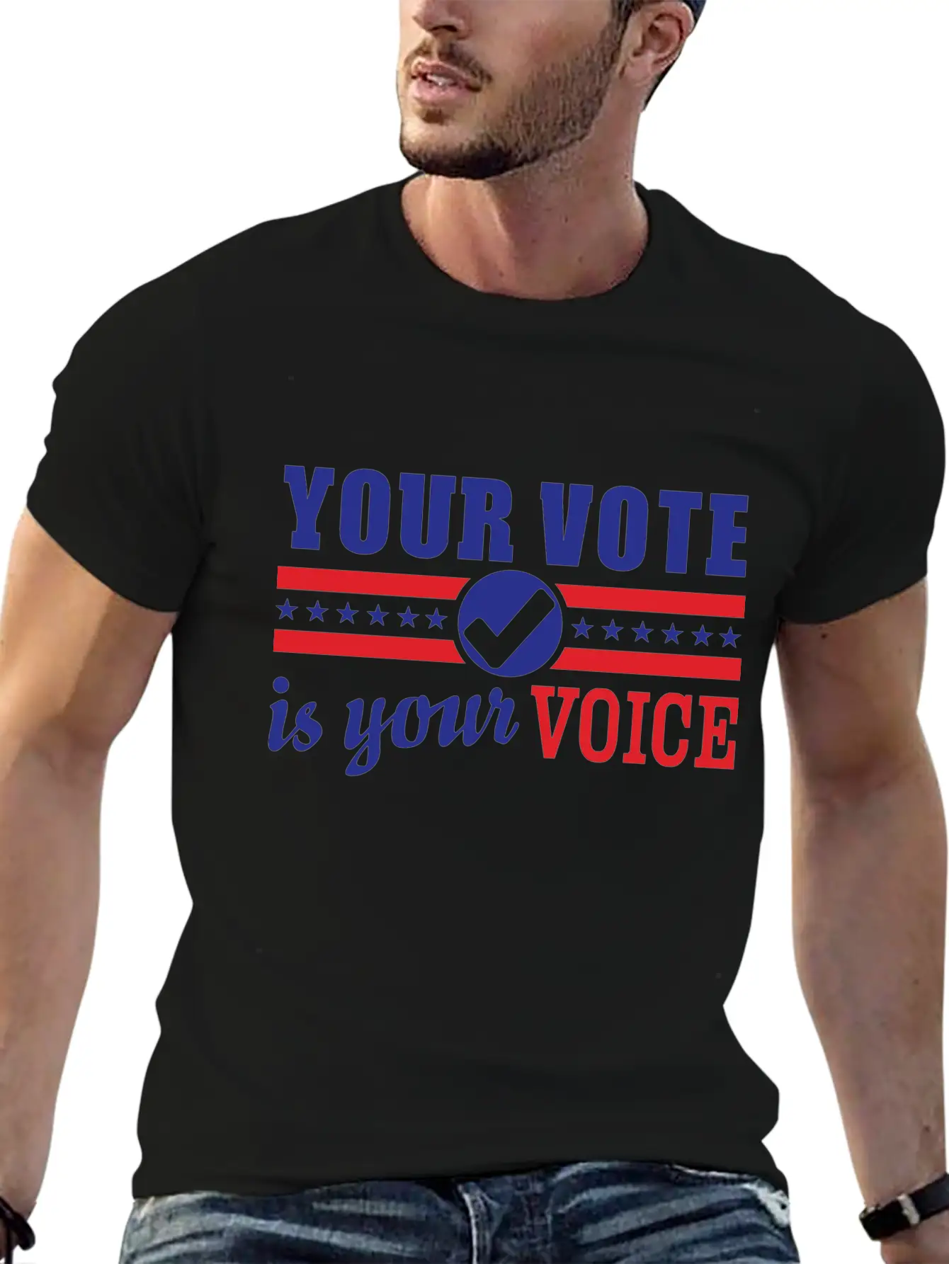 Vote Voting Elections President Voice Decision Classic Fit Graphic Tee For Daily Comfort – Unisex Cotton Shirt