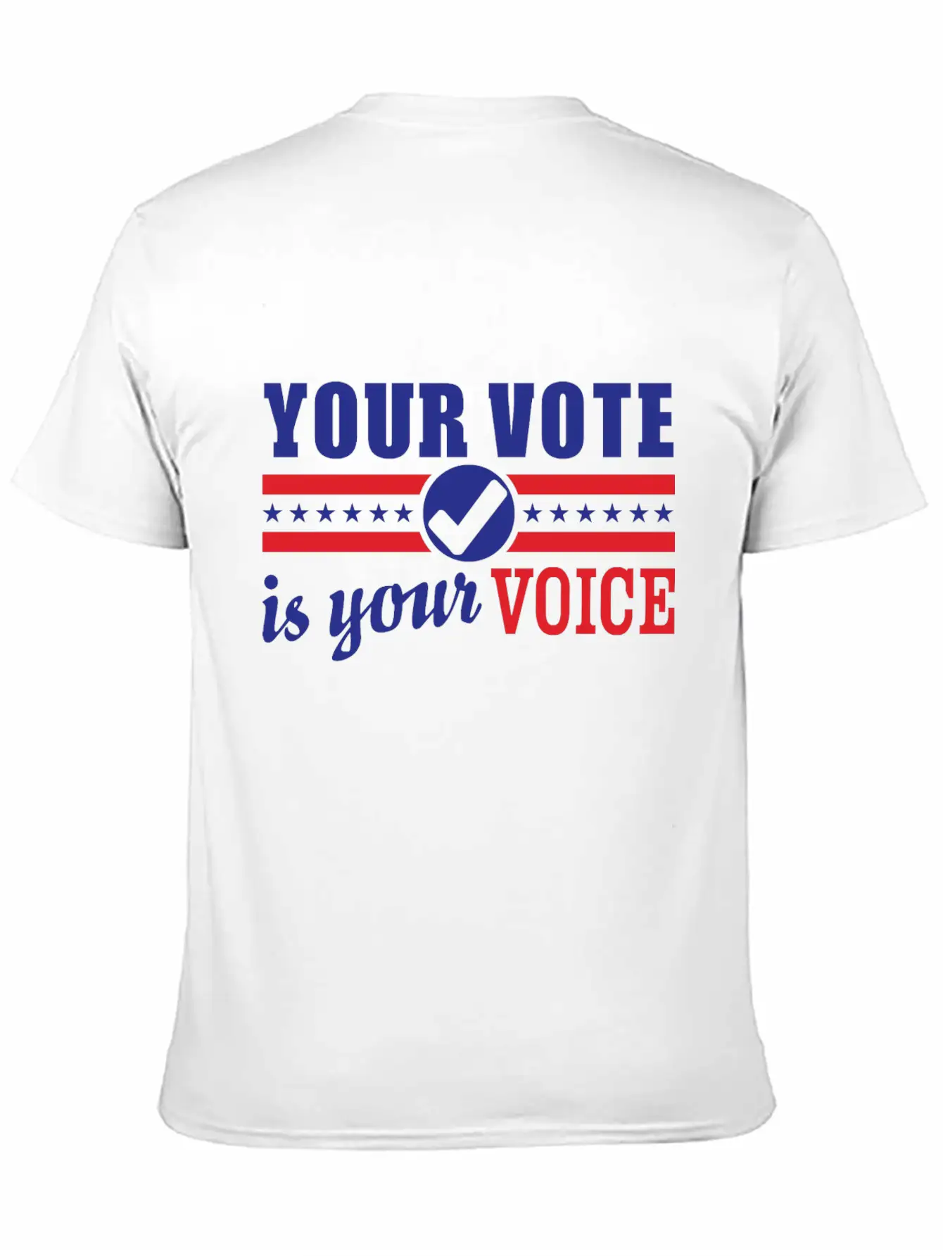 Vote Voting Elections President Voice Decision Classic Fit Graphic Tee For Daily Comfort – Unisex Cotton Shirt