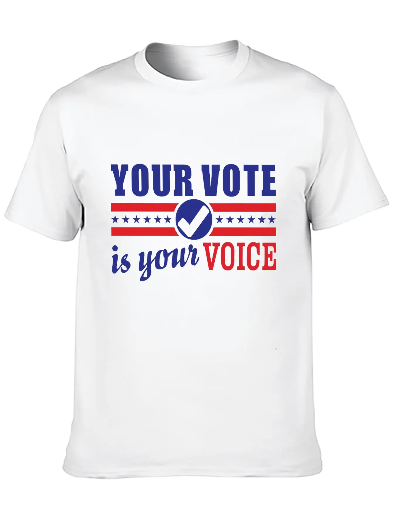 Vote Voting Elections President Voice Decision Classic Fit Graphic Tee For Daily Comfort – Unisex Cotton Shirt