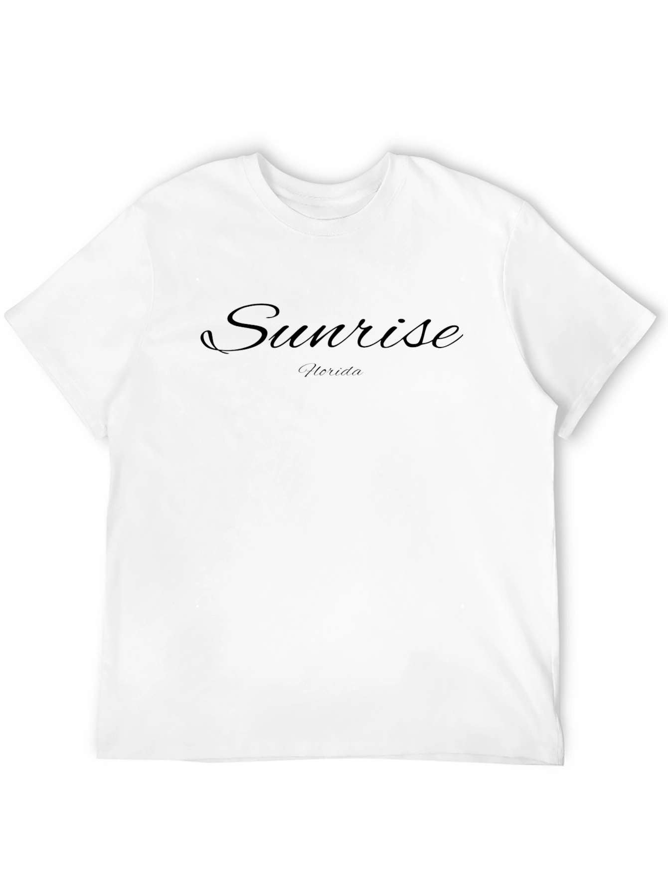 Sunrise Florida Black T-Shirt