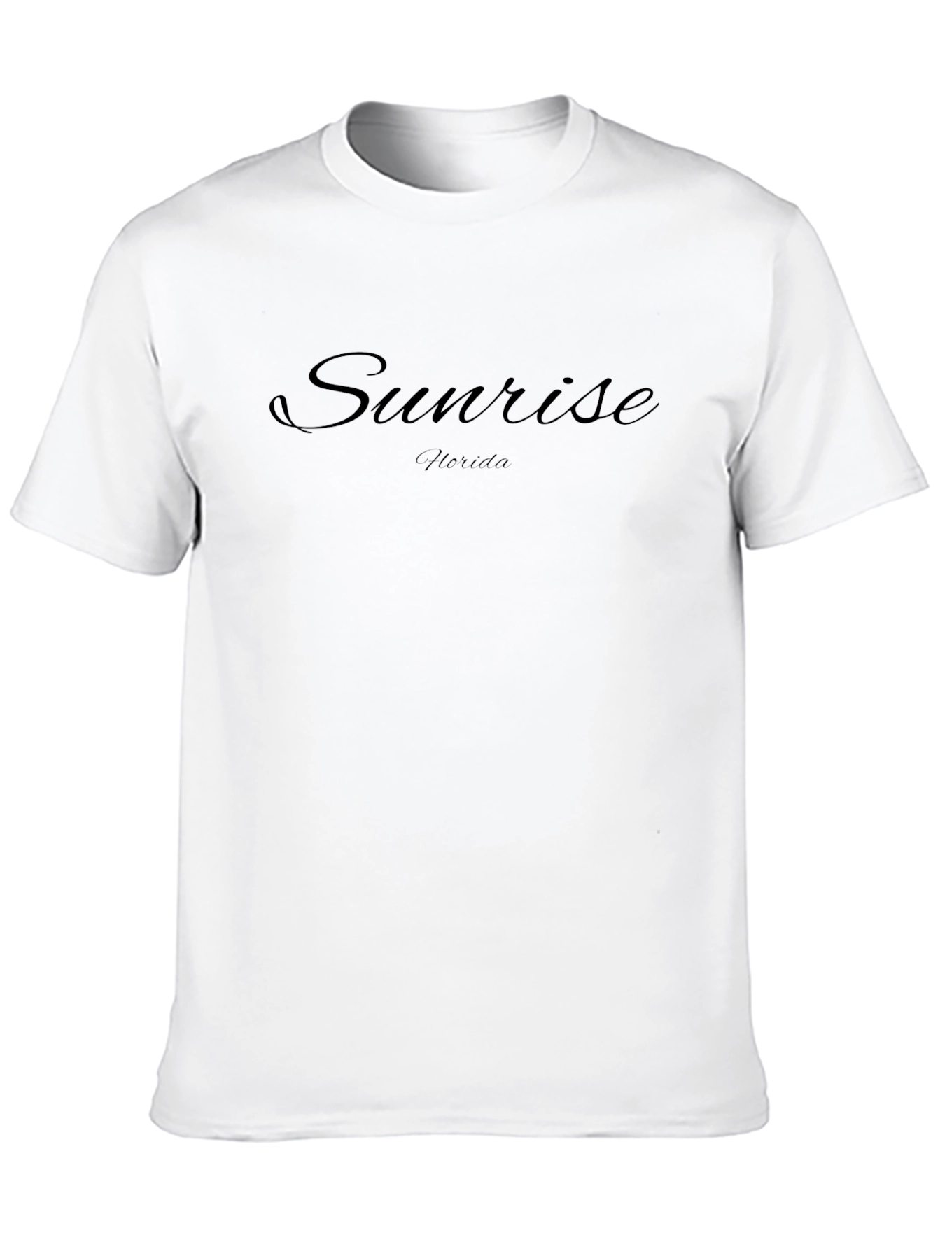 Sunrise Florida Black T-Shirt