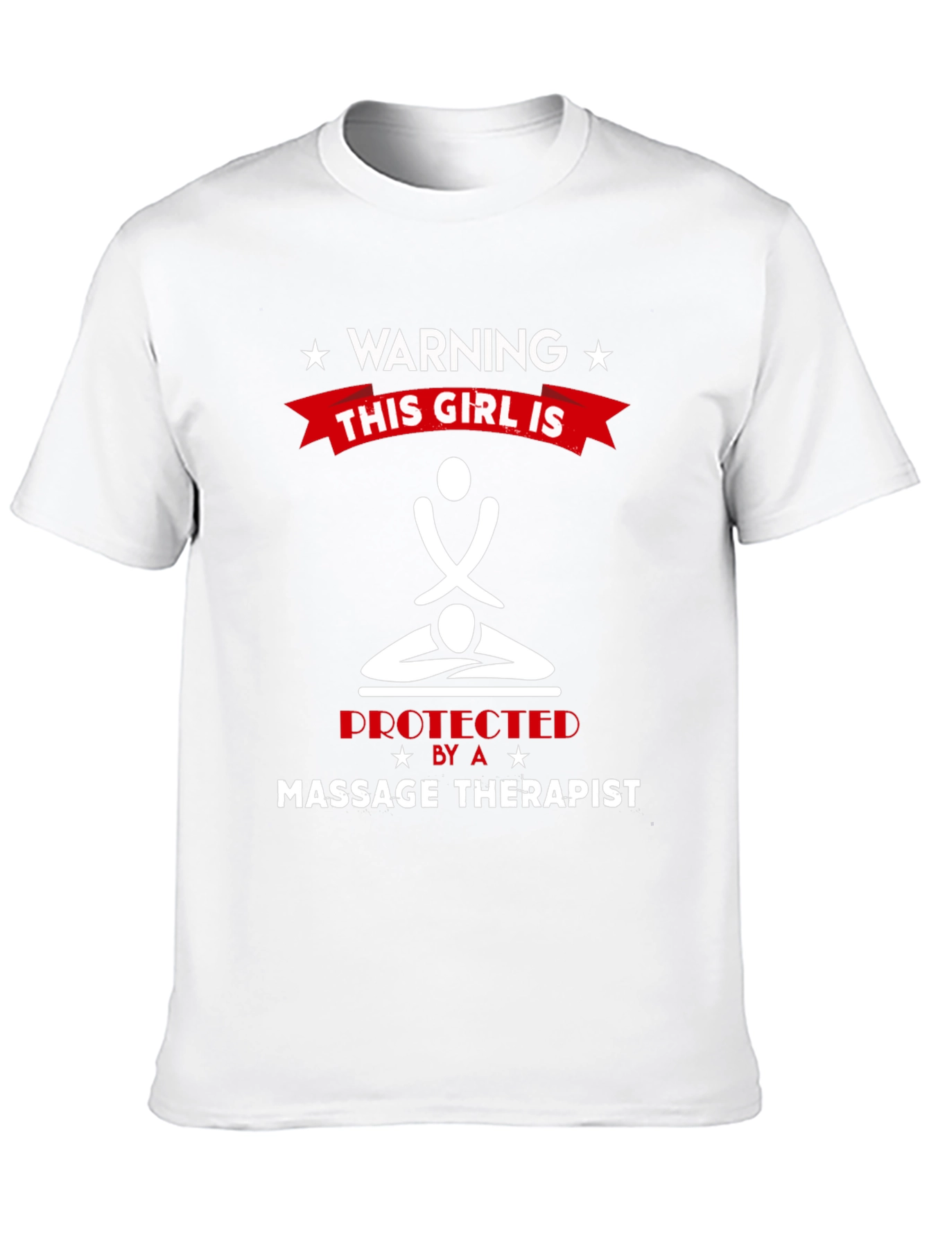 Warning: Protected by a Massage Therapist T-Shirt