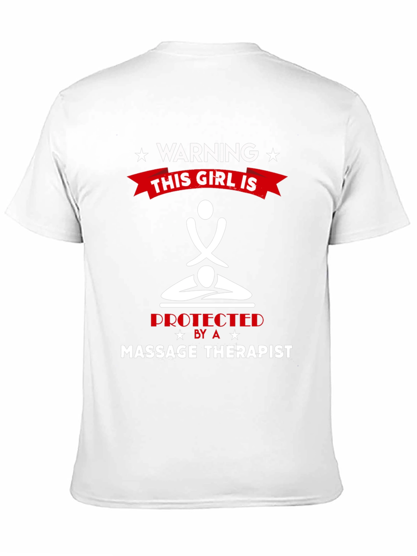 Warning: Protected by a Massage Therapist T-Shirt