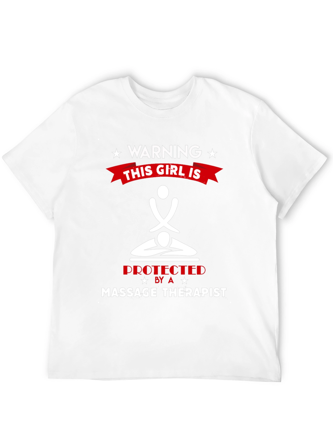 Warning: Protected by a Massage Therapist T-Shirt