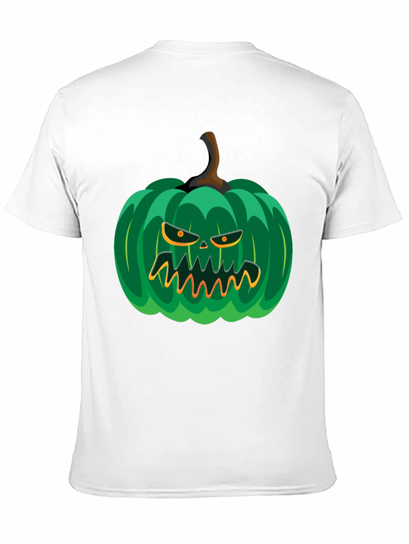 Spooky Green Pumpkin Graphic Tee