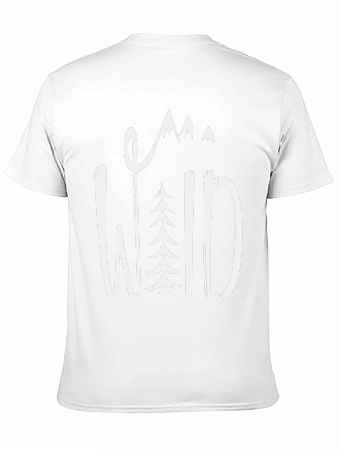 Wild Adventure Black Graphic T-Shirt