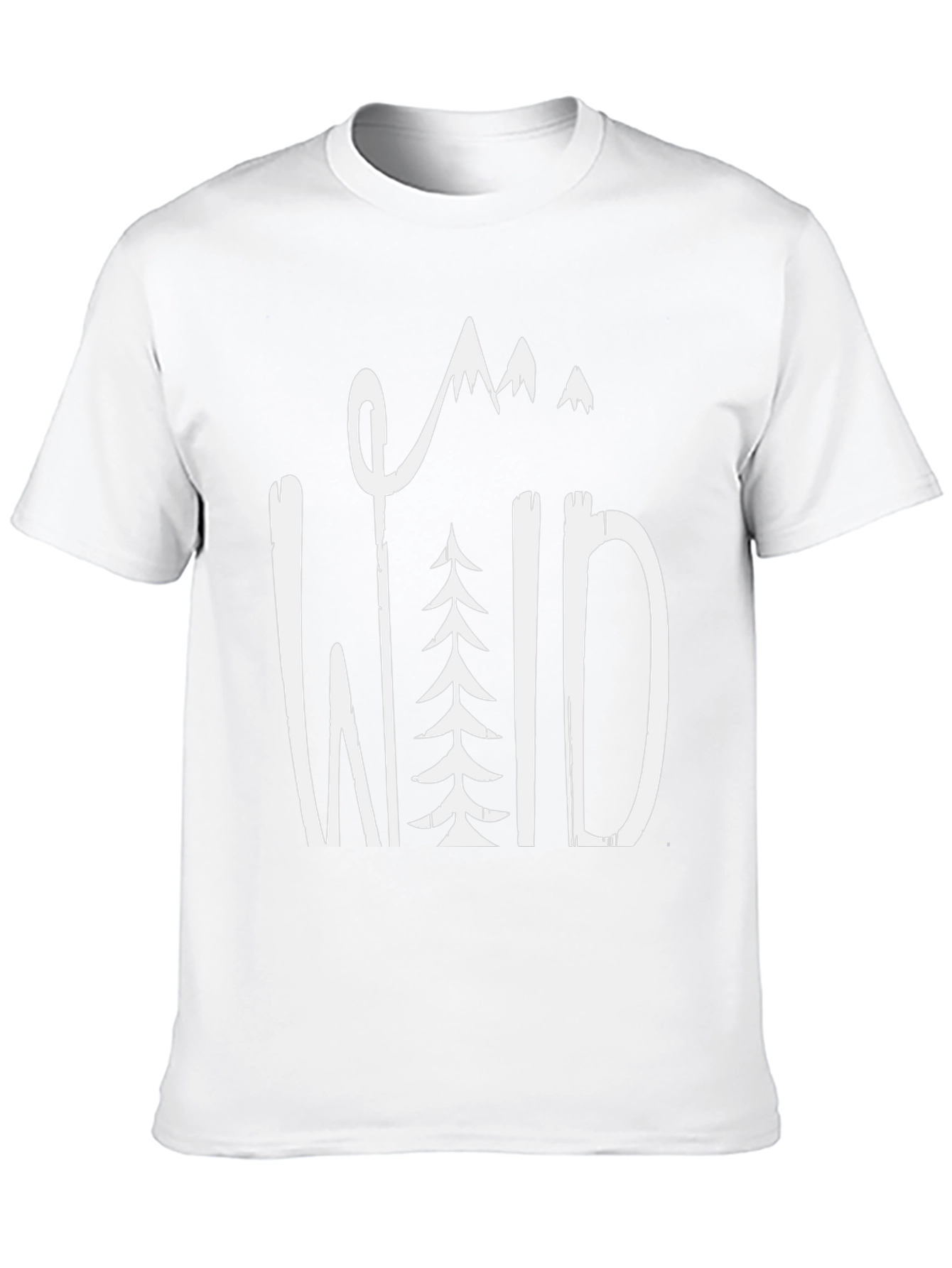 Wild Adventure Black Graphic T-Shirt