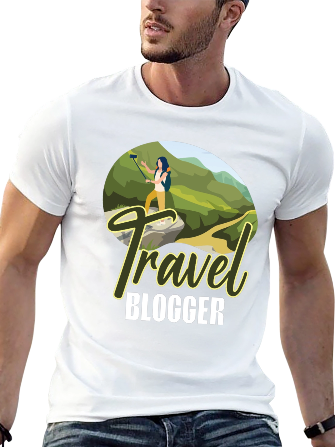 Travel Blogger Graphic Tee - Adventure Ready!