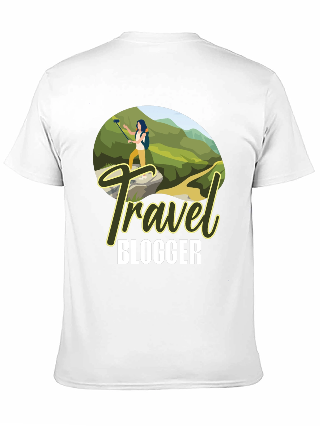 Travel Blogger Graphic Tee - Adventure Ready!