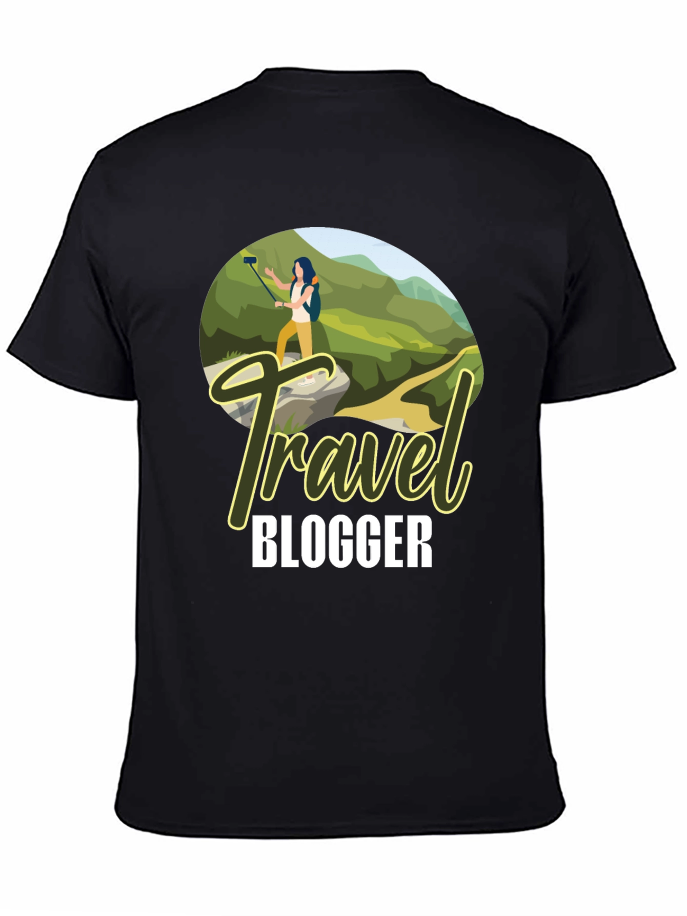 Travel Blogger Graphic Tee - Adventure Ready!