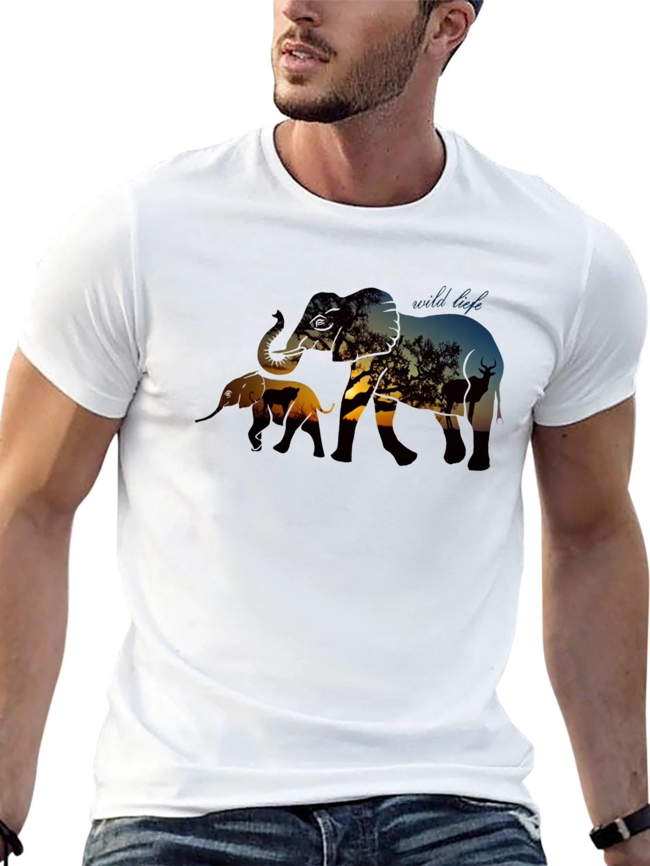 Wild Life Graphic T-Shirt