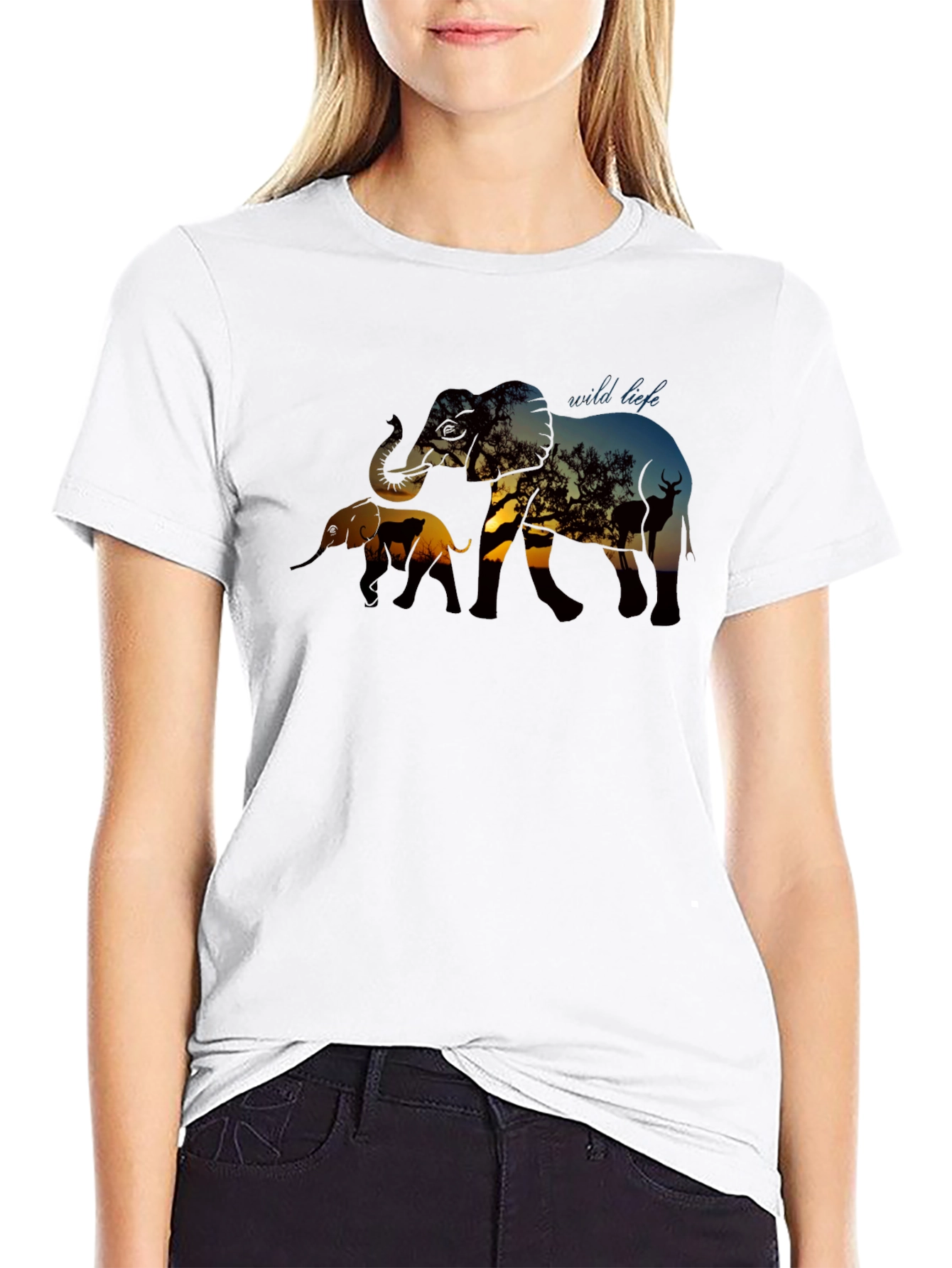 Wild Life Graphic T-Shirt
