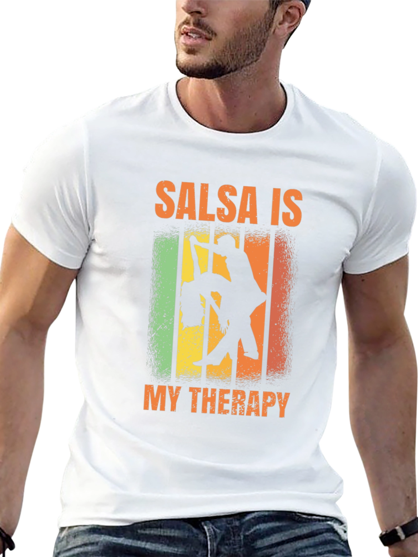 Salsa is My Therapy T-Shirt Dance Tee
