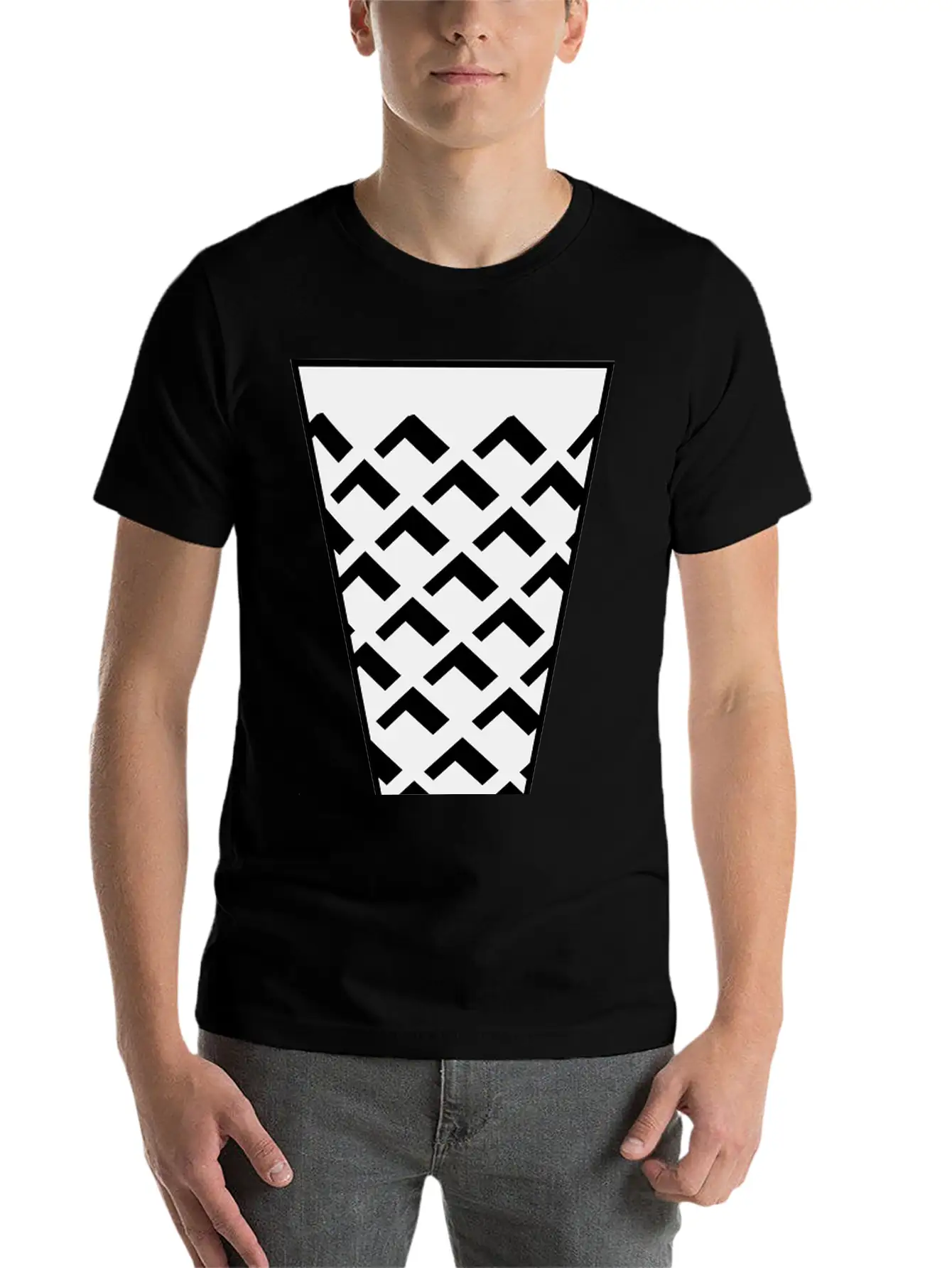 Waffle Cone Lightweight Cotton T-Shirt – Daily Comfort Graphic Shirt