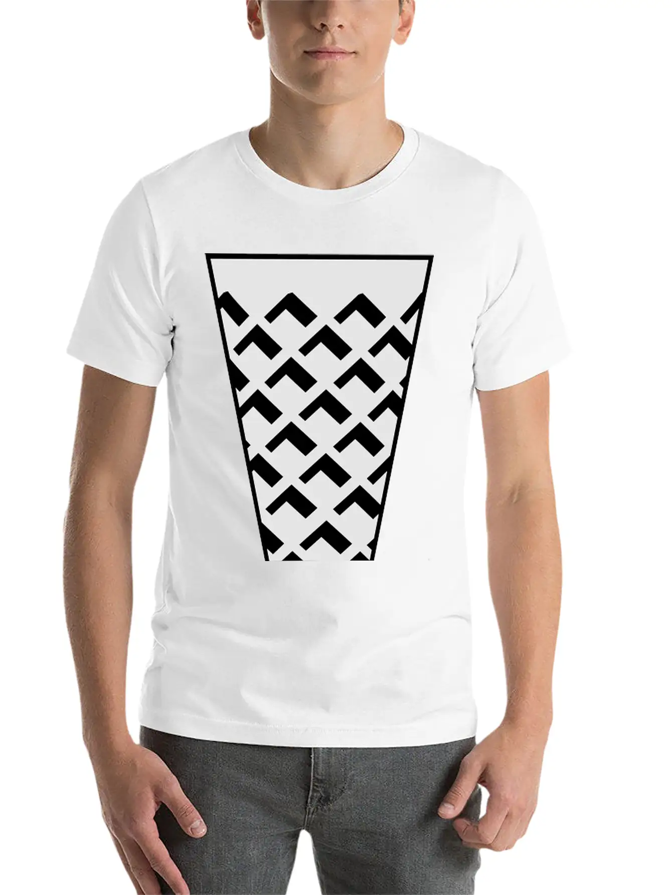 Waffle Cone Lightweight Cotton T-Shirt – Daily Comfort Graphic Shirt