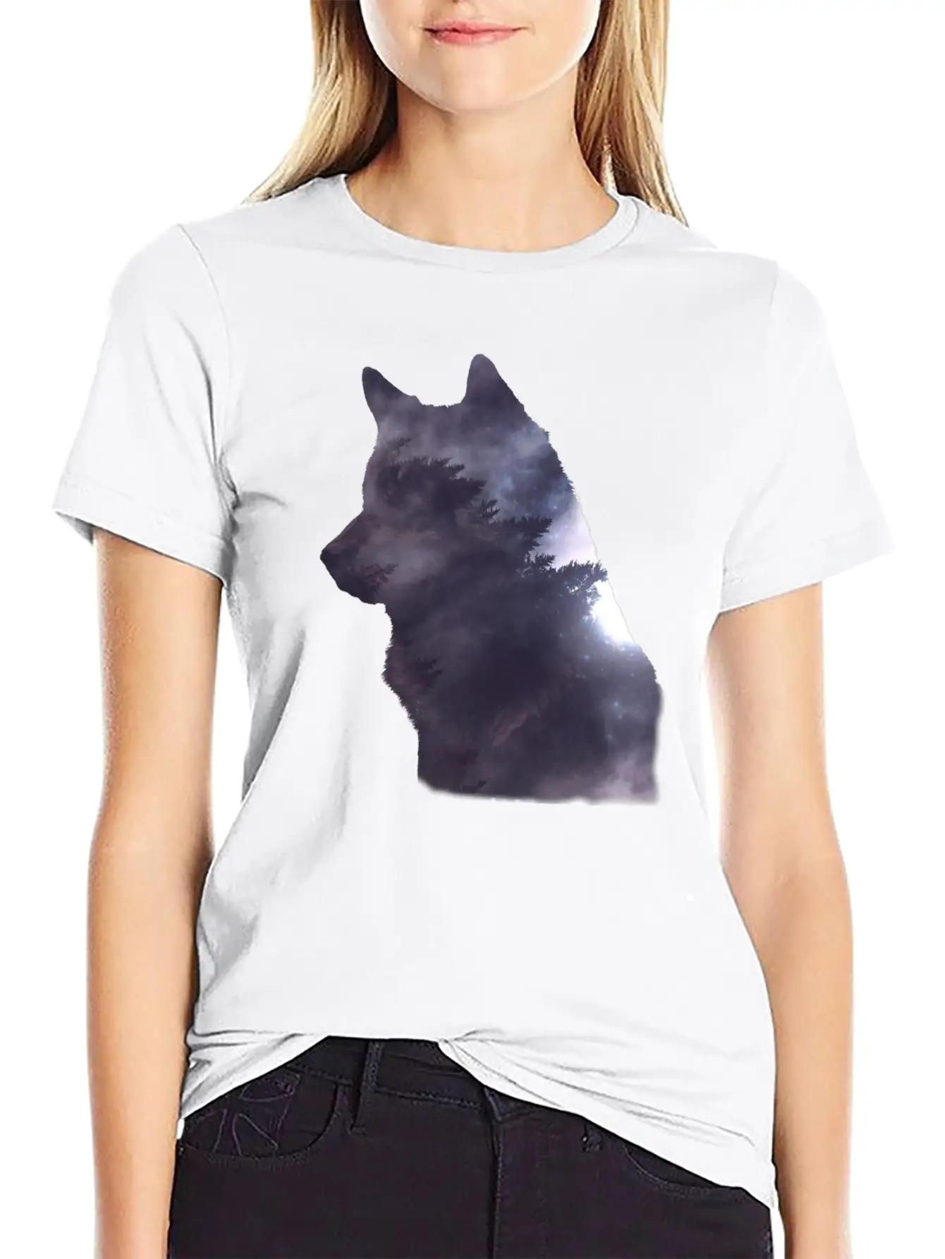 Wake The Wolf In You! Unisex Casual T-Shirt – Clean Design For Daily Comfort