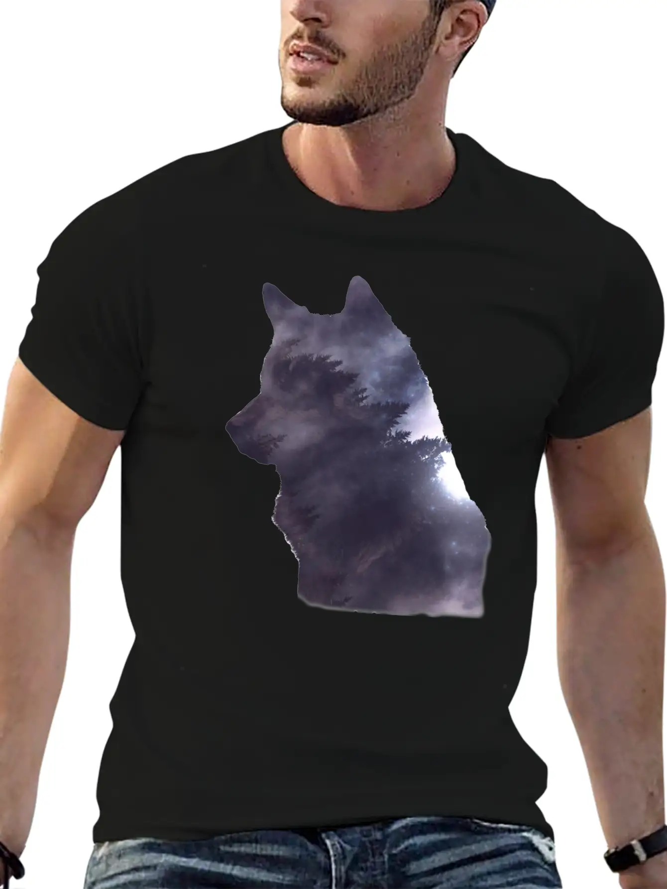 Wake The Wolf In You! Unisex Casual T-Shirt – Clean Design For Daily Comfort