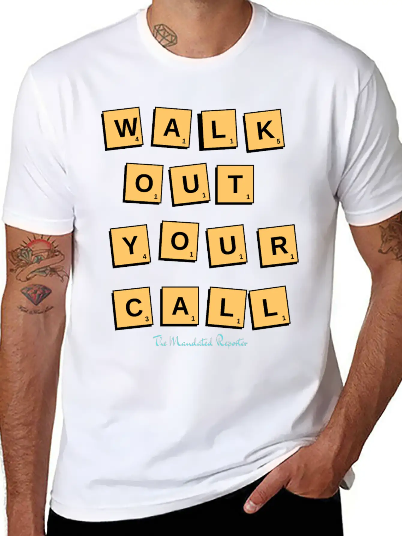 Walk Out Your Call Essential Cotton Tee For Daily Outfits – Unisex Style
